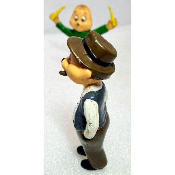 Vintage Alvin & The Chipmunks Uncle Harry PVC Figure Cigar 1983 Cartoon Toy - Picture 9 of 16